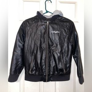 The Rolling Stones leather jacket kids